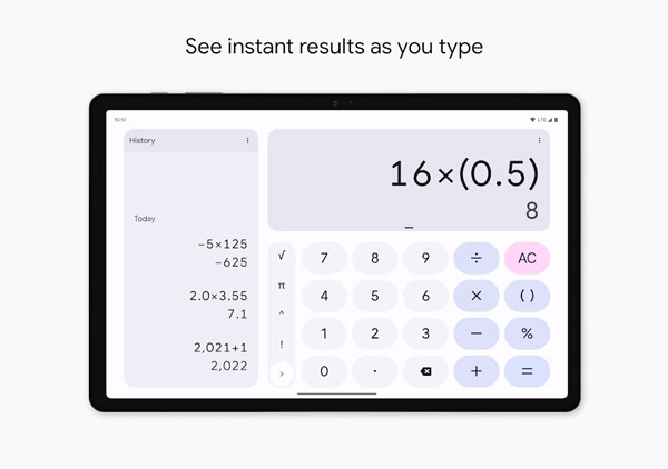 google计算器