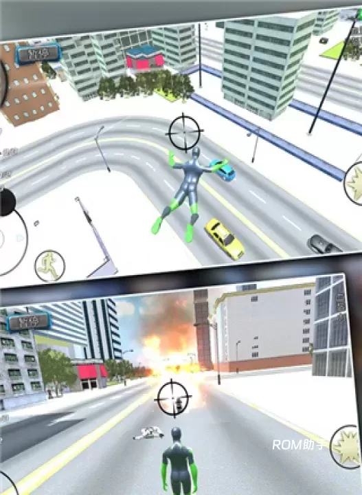 钢铁侠大战蜘蛛英雄_https://www.romzhushou.com_动作冒险_第4张